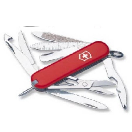 VICTORINOX SWISS ARMY Victorinox-Swiss Army 318193 Mini Champ Knife; Red 318193